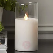 Świece - Best Season M-Twinkle świeca LED, efekt migotania, 15 cm - miniaturka - grafika 1