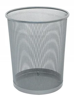 FENIKS Q-CONNECT Q-CONNECT 19l. matal - srebrny - Kosze na śmieci - miniaturka - grafika 2