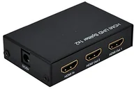 Kable - Rotronic ROLINE 14013585 HDMI Video-Splitter, 4 K, 2-krotnie Czarny 14013585 - miniaturka - grafika 1