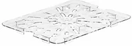 Wyposażenie lokali gastronomicznych - Cambro Inzet 1/2 GN 20CWD-135 Clear DM731 - miniaturka - grafika 1