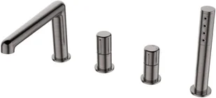 Laveo Pretto grafit BAO 914D - Baterie wannowe i prysznicowe - miniaturka - grafika 6