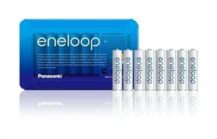 Panasonic 8 x Aku. Eneloop Aaa R3 750mAh Sliding - Akumulatory do aparatów dedykowane - miniaturka - grafika 2