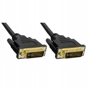 Kable komputerowe i do monitorów - Super Kabel DVI / DVI (24+1) 1.8m Full Hd DVI-D - miniaturka - grafika 1