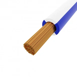 Lapp Kabel Przewód instalacyjny H05V-K 1 ciemnoniebieski z białym paskiem 4510923 /100m/ 4510923 - Przewody elektryczne - miniaturka - grafika 2