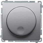 Regulatory i termostaty - Kontakt Simon Regulator 110 V Simon Basic BMS9V.01/21 inox bez ramki - miniaturka - grafika 1