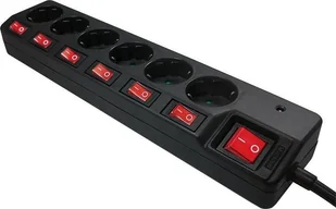 LogiLink LPS227 4+2 (4x zestyk ochronny CEE 7/3, 2x USB) Power Cube gniazdko wielofunkcyjne z zabezpieczeniem przed dziećmi LPS233 - Przedłużacze i rozgałęźniki - miniaturka - grafika 2