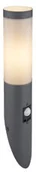 Lampy ogrodowe - GLOBO Globo kinkiet zewnętrzny z czujnkiem ruchu Boston E27 antracyt 7,6cm IP44 3157AS - miniaturka - grafika 1