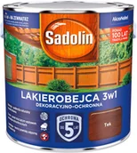Lakiery do drewna - Sadolin Lakierobejca 3w1 tek 2,5L - miniaturka - grafika 1