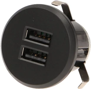 Orno Przewodowa ładowarka USB wpuszczana w blat z zasilaczem czarna OR-AE-1368/B - Ładowarki do telefonów - miniaturka - grafika 11