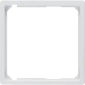Gniazdka elektryczne - Berker Q1/Q3/Q7 biały pierścień odzielający B_11096089 - miniaturka - grafika 1
