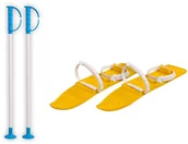 Sporty zimowe - akcesoria - Marmat Narty dziecięce z kijkami 40cm - miniaturka - grafika 1