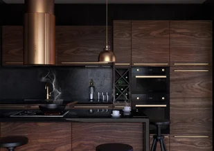 VDB Boho Isla Złoty Mat - Okapy kuchenne - miniaturka - grafika 5