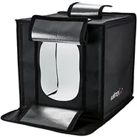 Inne akcesoria studyjne - Walimex Pro kostka do nagrywania, Ready to go (43 x 43 x 43 cm wkładki z oświetleniem LED, w zestawie: dopuszczalne i dyfuzor) czarna 21268 - miniaturka - grafika 1