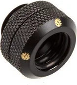 Chłodzenie wodne - Bitspower Adapter G1/4 Cala OD 12mm - carbon black (BP-CBEML) - miniaturka - grafika 1
