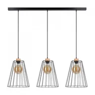 Lampy sufitowe - Britop Lampa wisząca Cailand trzy klatkowe klosze - miniaturka - grafika 1