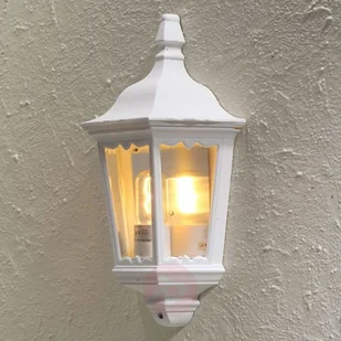Konstsmide Lampa ścienna zewnętrzna 7229-250 E27 IP43 Biały (DxSxW) 250 x 160 x - Lampy ogrodowe - miniaturka - grafika 2