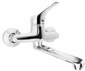 Baterie umywalkowe - Deante BOJ 050M BATERIA JOKO CHROM UMYWALKOWA śCIENNA - miniaturka - grafika 1