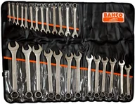 Zestawy narzędziowe - BAHCO Zestaw kluczy płasko-oczkowych, odsadzonych 111M/26T - miniaturka - grafika 1