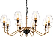 Lampy sufitowe - Elstead Lighting Armand żyrandol 8 punktowy mosiądz DL-ARMAND8-AB - DL-ARMAND8-AB - miniaturka - grafika 1