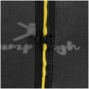 Gymrex Trampolina ogrodowa 305 x 180 cm 100 kg siatka czarno-szara GR-TR02 - Trampoliny Gymrex Trampolina ogrodowa 305 x 180 cm 100 kg siatka czarno-szara GR-TR02 - Trampoliny - miniaturka - grafika 4