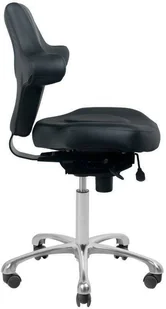 AZZURRO Krzesło kosmetyczne azzurro special 052 czarne P122723 - Krzesła i taborety kosmetyczne - miniaturka - grafika 2