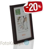 Ramki na zdjęcia - Icar Ramka drewniana Pinia czekolada (na zdjęcie 10x15cm) - miniaturka - grafika 1