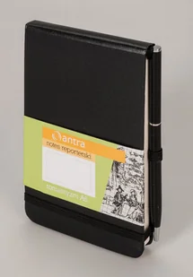 ANTRA Notes A6 Reporterski gładki czarny ANTRA - Notesy i bloczki - miniaturka - grafika 2