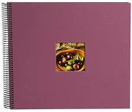Albumy fotograficzne - Goldbuch GOLDBUCH Spiral Album, Bella Vista, 35 x 30 cm, 40 stron czarne, len, fuksja,,,,, 25908 25 908 - miniaturka - grafika 1
