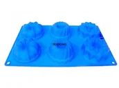 Formy do ciast - FOREMKA FORMA SILIKONOWA deser babeczki muffinki - miniaturka - grafika 1