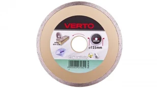 Verto Tarcza do cięcia 61H2P8 180 x 22.2 diamentowa pełna - Tarcze do pił - miniaturka - grafika 2
