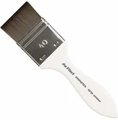 Pozostałe akcesoria do kąpieli i SPA - DA VINCI Da Vinci Pędzel do masek na twarz i opakowań ciała, włókno syntetyczne, rozm. 40, wykonany ręcznie w Niemczech, 1 sztuka - miniaturka - grafika 1