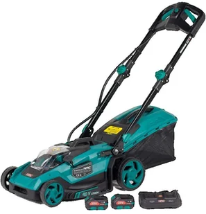 NAC Kosiarka LB-2B40-40-2x20V Akumulatorowa + 2 Akumulatory 4 Ah + Ładowarka podwójna - Kosiarki - miniaturka - grafika 4