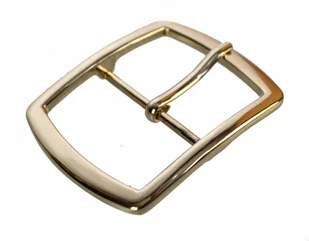 PolskaGalanteria.pl Klamra Do Paska Damskiego Skórzanego 40 mm Sprzączka DeLuxe Bardzo Mocna ZŁOTA - Paski - miniaturka - grafika 2