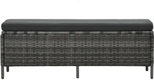 Szary, 3-cz. zestaw rattanowy do ogrodu G8-E80 - Meble ogrodowe - miniaturka - grafika 5