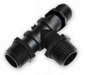 Inne akcesoria do nawadniania - Trójnik 3x gwinty zewnętrzne Gz 3/4 cala - miniaturka - grafika 1