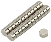 Magnesy - first4magnets first4magnets F643-N35-50 Magnes Expert 6 mm średnicy x 3 mm grubości N35 magnes neodymowy - 0,68 kg ciągnięcie (50 sztuk) F643-N35-50 - miniaturka - grafika 1