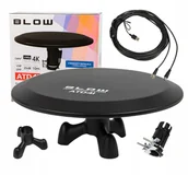 Anteny TV - Antena DVB-T/T2 Zewnętrzna Wewnętrzna Pokojowa - miniaturka - grafika 1