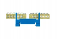 Bezpieczniki elektryczne - Listwa zaciskowa na szynę 2x5x16mm niebieska E4131 - miniaturka - grafika 1