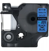 Papier do drukarek - Dymo Taśma do D1 45806 19mm/7m niebieska/czarny - miniaturka - grafika 1