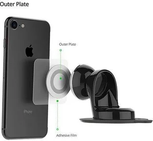 iOTTIE Uchwyt Samochodowy iTap Magnetic Dashboard Mount HLCRIO153 - Uchwyty samochodowe do telefonów - miniaturka - grafika 10