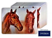 Akcesoria jeździeckie - Podkładki korkowe duże 6 szt. - Thoroughbreds 231-0525 - miniaturka - grafika 1