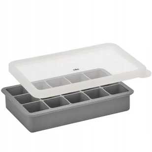 Cilio silikonowa foremka do lodu z pokrywką, na 15 dużych kostek, 19,5×13,5×4 cm CI-150841 - Akcesoria do lodu - miniaturka - grafika 2