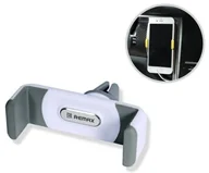 Uchwyty samochodowe do telefonów - Remax uniwersalny uchwyt samochodowy na kratkę nawiewu szary 6954851221401 - miniaturka - grafika 1