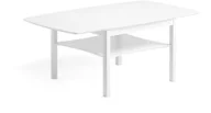 Ławy i stoliki kawowe - AJ Produkty Składany stolik kawowy MARATHON, 1350x800 mm, biały - miniaturka - grafika 1