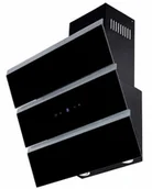 Okapy kuchenne - Toflesz OK-6 Cascada 90 Czarny - miniaturka - grafika 1