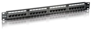 Equip PATCH PANEL 24 PORT 1U KAT.5E CZARNY 235324 - Szafy rack - miniaturka - grafika 4
