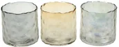 Lampiony i znicze - Świecznik na tealighty ze szkła opalizowanego 8 cm - miniaturka - grafika 1
