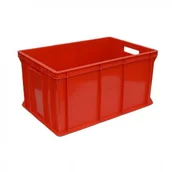Pojemniki przemysłowe - Artech Pojemnik skrzynka plastikowa pełna EURO 300-1 CZERWONA PEART 300 CZERWONA PEART - miniaturka - grafika 1