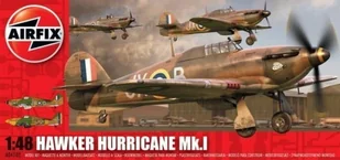 AirFix Model plastikowy Hawker Hurricane Mk.1 1:48 05127A - Modele do sklejania - miniaturka - grafika 3