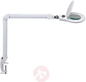 Lampy pozostałe - Maul Jakob Lampa z lupą LED MAULsource, biała, ściemniana - miniaturka - grafika 1